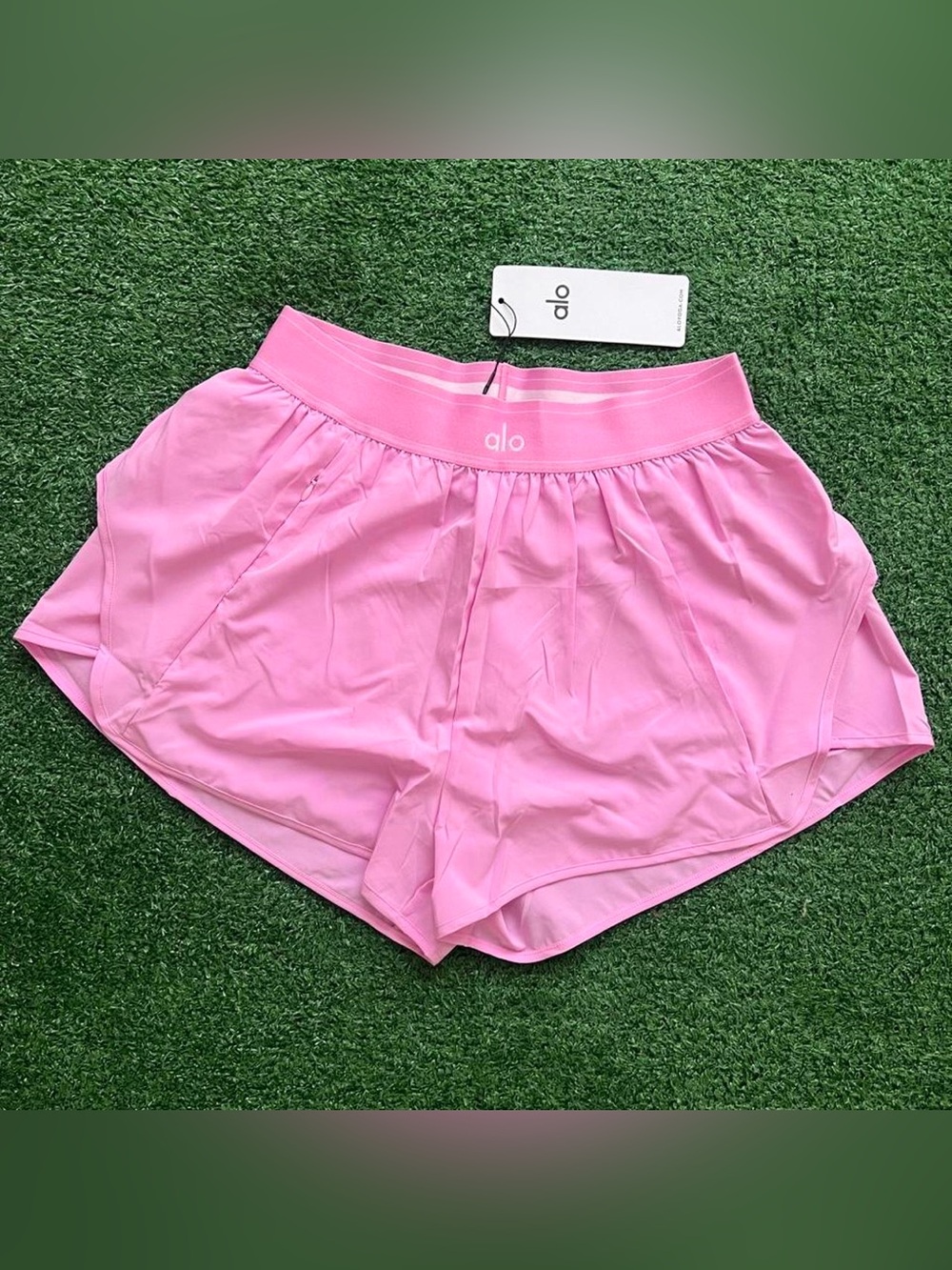 ALO Yoga Pink Athletic Running Shorts
